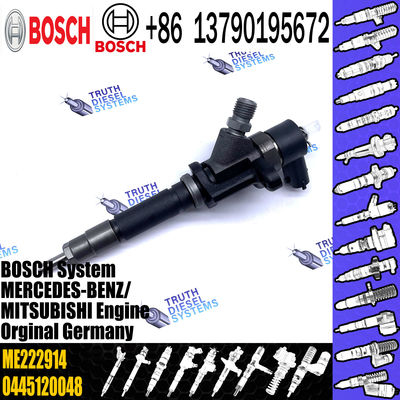 Common Rail Fuel Injector 107755-0161 0445120048 For 4M50 ME226718 ME222914