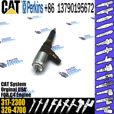 CAT Common Rail Injector For CAT excavator C4 diesel 326-4700 3264700 fuel injector 317-2300