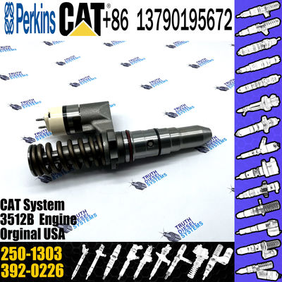 Diesel Fuel Common Rail Injector 250-1303 2501303 For 3512B 3508B 3516B Engine New Technology