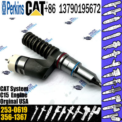 C-aterpillar C15 C18 Diesel Common Fuel Injectors 253-0615 253-0619 for C-at 365C 365C L 365C L MH 374D L excavator
