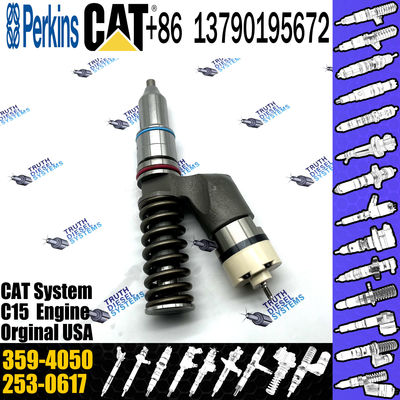 Cat C15 Engine parts Common rail inyectores diesel Fuel Injector 359-4050 3594050 20R-1308 20R1308 for Caterpillar