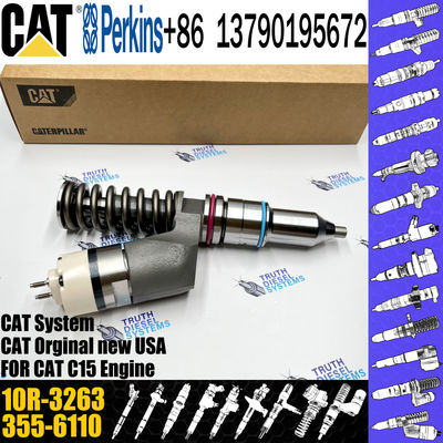 common rail injector 239-4909 2530614 diesel fuel injector 10R-3263 2394909 for Caterpillar C15