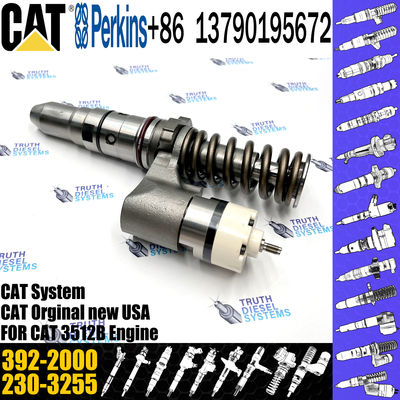 3512B Common Rail Injector 246-1854 392-2000 10R1278 386-1771 10R-2827 20R-3247 389-1969 386-1771 386-1754 For Excavator