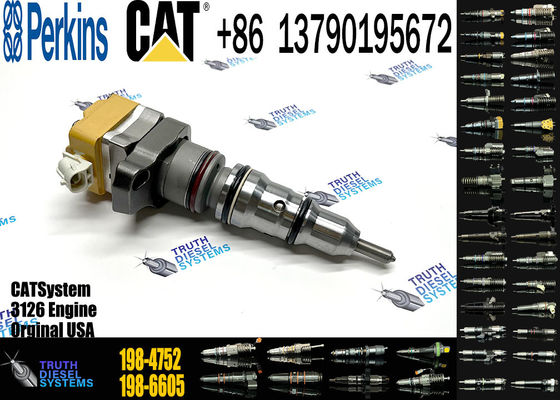 New common rail injector 198-4752 1OR-9239 174-7526 232-1168 232-1170 173-9268 for diesel engine CAT