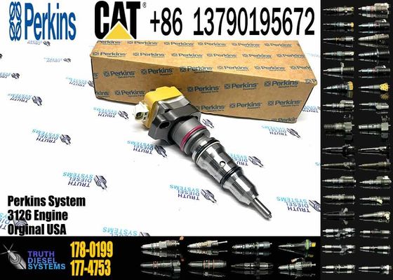 Fuel Injector 178-0199 3126 Diesel Engine Parts Common Rail Injector 177-4754 1780199 178-0198 205-1285