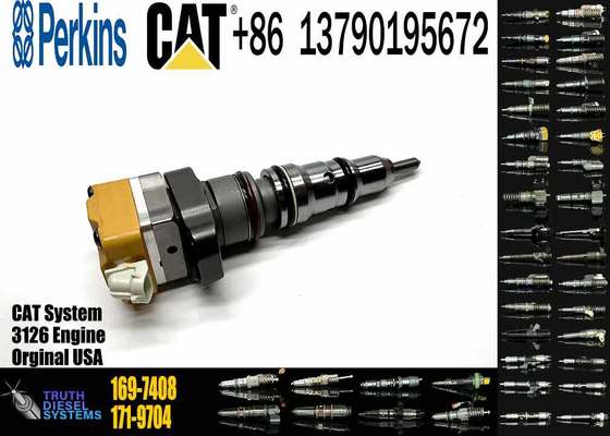 Hot Sell Common Rail Fuel Injector 155-8723 20R-5392 169-7408 Diesel Fuel Injector for CAT Caterpillar 3126B Engine