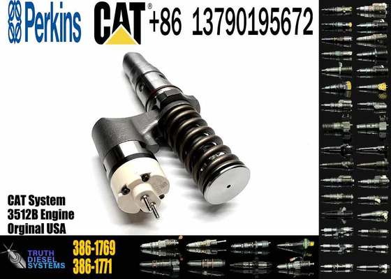 386-1769 3861769 Diesel Fuel Injector for Caterpillar CAT 3508B 3512B 3516B 20R-1278 Common Rail Injection Valves