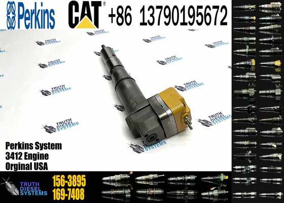 156-3895 Diesel Engine Parts Fuel Injector 1563895 for CAT 3412 Series Engine