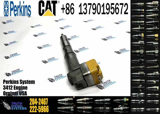 Diesel Fuel Injector 153-5938 232-1168 156-3895 204-2467 232-1167 173-4059 for Caterpillar CAT Engine 3412E 3412 Tractor