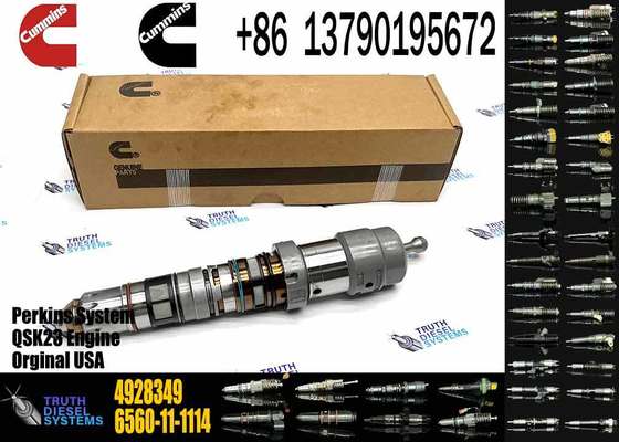Factory Remanufactured Injector 4928349 Diesel Common Rail Injectors for Diesel Engine Parts