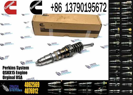 New Stainless Steel Fuel Injector for Cummins QSKX15 Diesel Engine (Part Numbers 4062569 4088665 4954888 1764364)