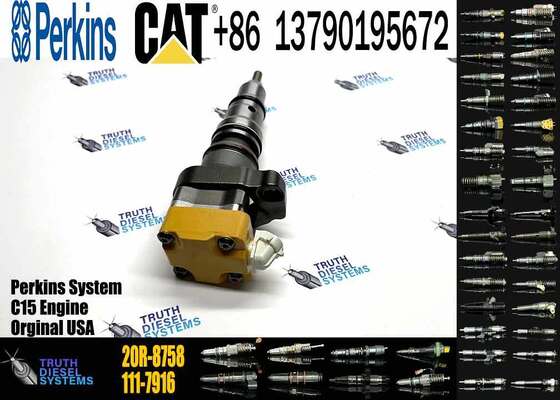 20R-8758 174-7526 20R-0758 Fuel Injector Group Compatible with Engine 3412E | Excavator Repair Tools | High Quality | Durable |