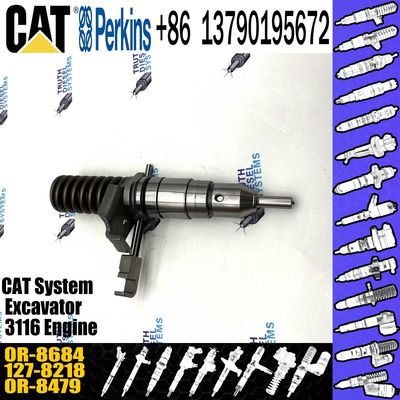 Diesel Fuel Injector 127-8218 1278218 0R-8684 0R8684 for CAT 3116 3126 Engine Excavator