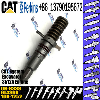 Common Rail Diesel Fuel Injector 111-3718 1113718 0R-8338 For CAT Engine 3508/3512/3516