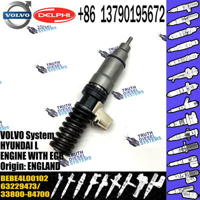 BEBE4L00102 Excavator Parts Common Rail Fuel Injector 21582096
