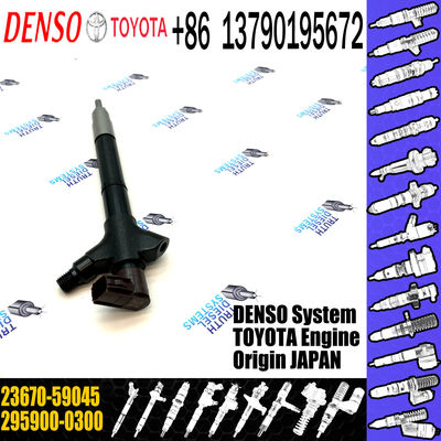 Hot Sale Fuel Injector 295900-0480 23670-51060 295900-0220 295900-0300 23670-59045 for FOR TOYOTA