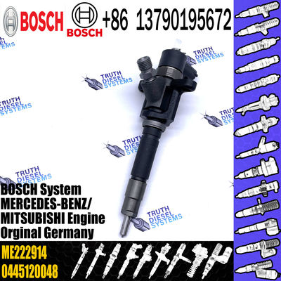 Common Rail Fuel Injector 107755-0161 0445120048 For 4M50 ME226718 ME222914