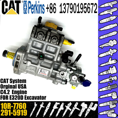 New Diesel Fuel Injector pump 291-5919 2915919 10R-7760 For Caterpillar CAT320D C4.2