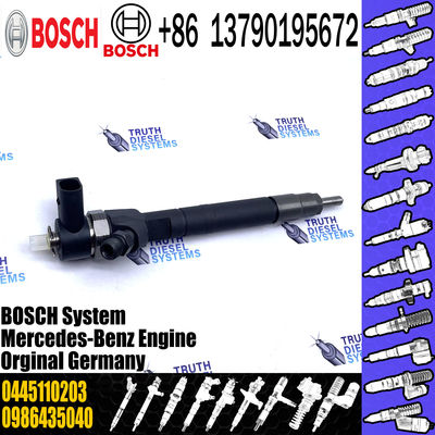 High Quality Diesel Engine Fuel Common Rail Injector 0 445 110 203 0445110203