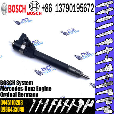 High Quality Diesel Engine Fuel Common Rail Injector 0 445 110 203 0445110203