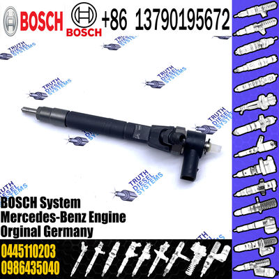 High Quality Diesel Engine Fuel Common Rail Injector 0 445 110 203 0445110203