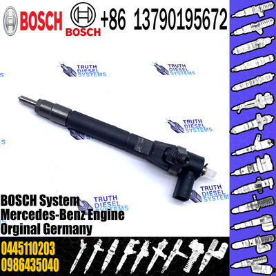 High Quality Diesel Engine Fuel Common Rail Injector 0 445 110 203 0445110203