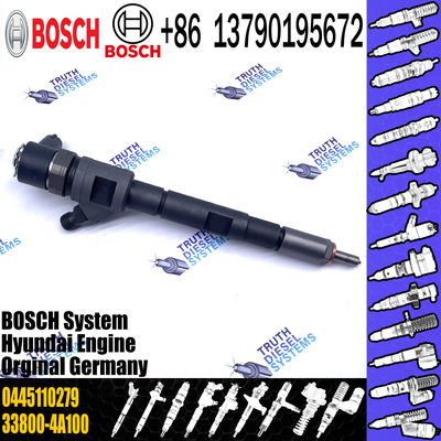 High Quality New Diesel Fuel Injector 0445110279 For HYUNDAI H-1/KIA SORENTO 2.5 CRDi