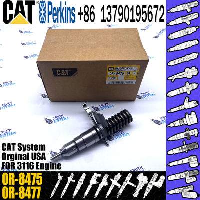 common rail injector 127-8207 1278207 0R-8475 for Caterpillar Engine 3116