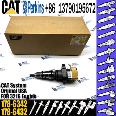 Engine Parts 128-6601 1286601 10R-0782 178-6342 for CAT 3126 E3223C 3126B Diesel Fuel Injector