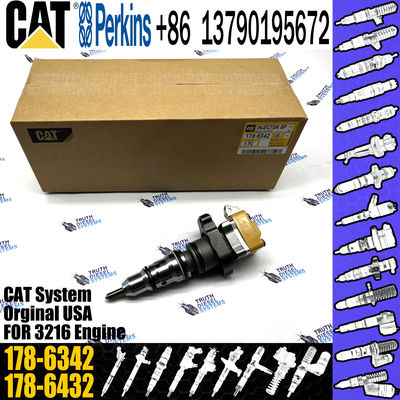 Engine Parts 128-6601 1286601 10R-0782 178-6342 for CAT 3126 E3223C 3126B Diesel Fuel Injector