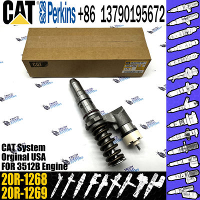Fuel common rail injector 2392-0204 23920204 20R-1268For Engine 3508 3512 3516 3508B 3516B