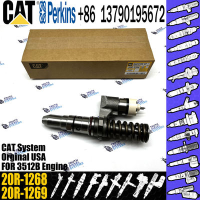 Fuel common rail injector 2392-0204 23920204 20R-1268For Engine 3508 3512 3516 3508B 3516B