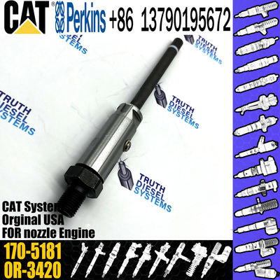 Engine Parts Pencil Fuel Diesel Injector Nozzle 4W7045 0R-3591 170-5181 For Caterpillar Excavator