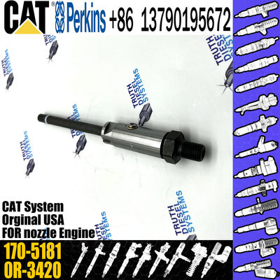 Engine Parts Pencil Fuel Diesel Injector Nozzle 4W7045 0R-3591 170-5181 For Caterpillar Excavator