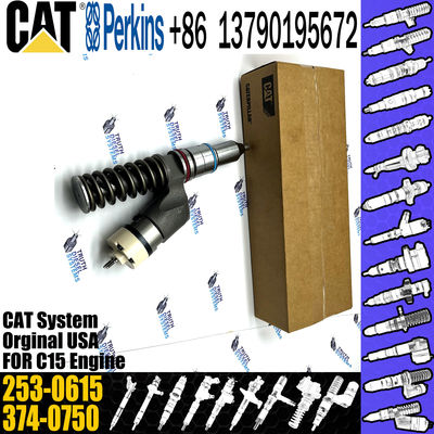 Diesel engine fuel injector 253-0615 253-0616 253-0617 253-0618 2530618 374-0750 3740750 construction machinery part