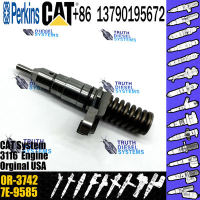 7E-9585 Excavator 320 L 320-A 320-A L 320-A N 320-A S 320N Engine 3116 3126 Fuel Injector 7E9585 0R-3742