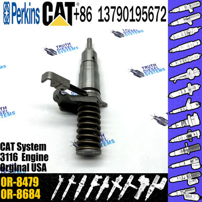 Diesel Fuel Common Rail Injector Assembly OEM 127-8205 0R-8479 For Caterpillar Integrated Toolcarrier IT12B IT14F