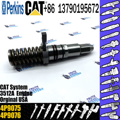 3512 E3512 Fuel Injector Assembly 4P9075 4P9076 7E6408 4P9077 9Y3773 7C4148 6L4357 6L4355 6L4360