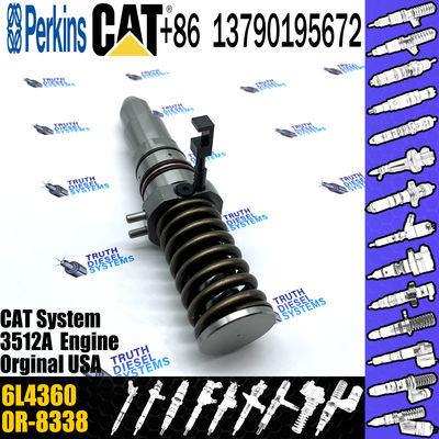 3512 E3512 Fuel Injector Assembly 4P9075 4P9076 7E6408 4P9077 9Y3773 7C4148 6L4357 6L4355 6L4360