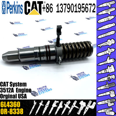 3512 E3512 Fuel Injector Assembly 4P9075 4P9076 7E6408 4P9077 9Y3773 7C4148 6L4357 6L4355 6L4360