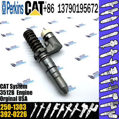 Diesel Fuel Common Rail Injector 250-1303 2501303 For 3512B 3508B 3516B Engine New Technology