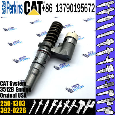 Diesel Fuel Common Rail Injector 250-1303 2501303 For 3512B 3508B 3516B Engine New Technology