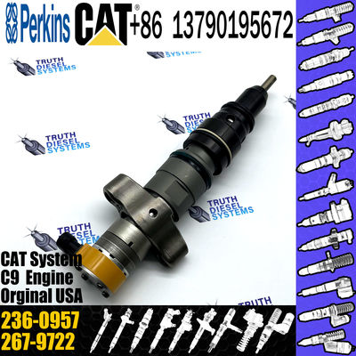 236-0957 Common Rail Fuel Injector Excavator C9 Injector 254-4340 10R7222 387-9436 10R-9002 236-0957
