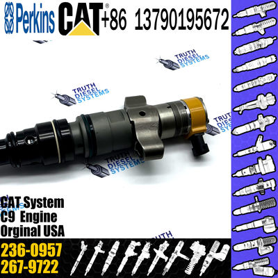 236-0957 Common Rail Fuel Injector Excavator C9 Injector 254-4340 10R7222 387-9436 10R-9002 236-0957