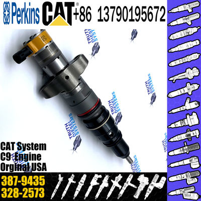 C-aterpillar C9 Diesel fuel injector 387-9433 387-9434 387-9432 387-9436 387-9435 for excavator 330D 336D 336D2 340D