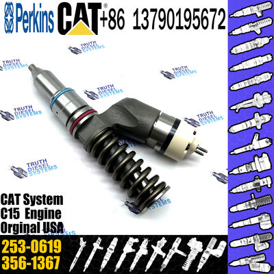 C-aterpillar C15 C18 Diesel Common Fuel Injectors 253-0615 253-0619 for C-at 365C 365C L 365C L MH 374D L excavator