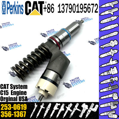 C-aterpillar C15 C18 Diesel Common Fuel Injectors 253-0615 253-0619 for C-at 365C 365C L 365C L MH 374D L excavator