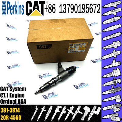 C-aterpillar Excavator Common Rail Fuel Injector 0445120348 20R-4560 391-3974 for C-AT car
