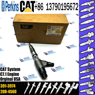 C-aterpillar Excavator Common Rail Fuel Injector 0445120348 20R-4560 391-3974 for C-AT car