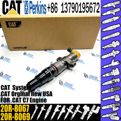 Fuel injector fuel common rail injector For CAT C7 268-1836 2681836 20R-8067 20R-8066  295-9166 387-9441